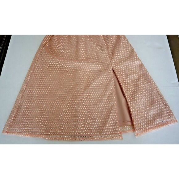 Aidan x Aidan Mattox MN1E207037 Women's Sz 2 Rose Quart Halter Midi Dress $265 - Picture 12 of 13